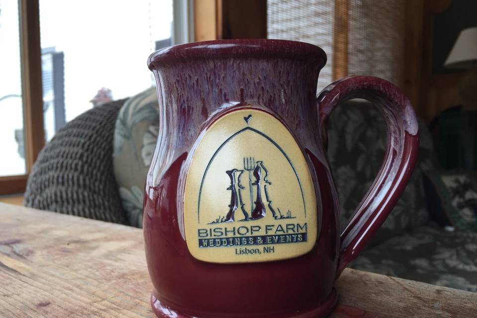 We do sell our bishop farm mugs!