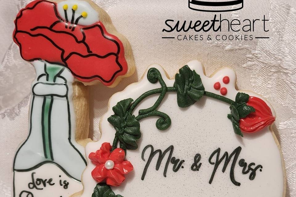 Sweetheart Cakes and Cookies