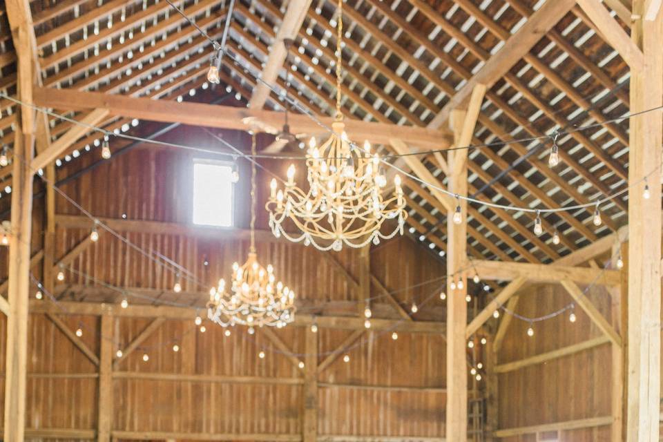 Barn wedding design