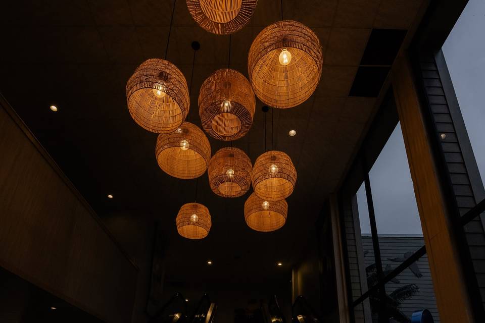 Bride & Groom at Escalator