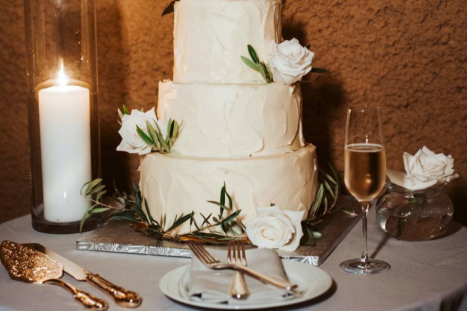 Calistoga Ranch Wedding Cake