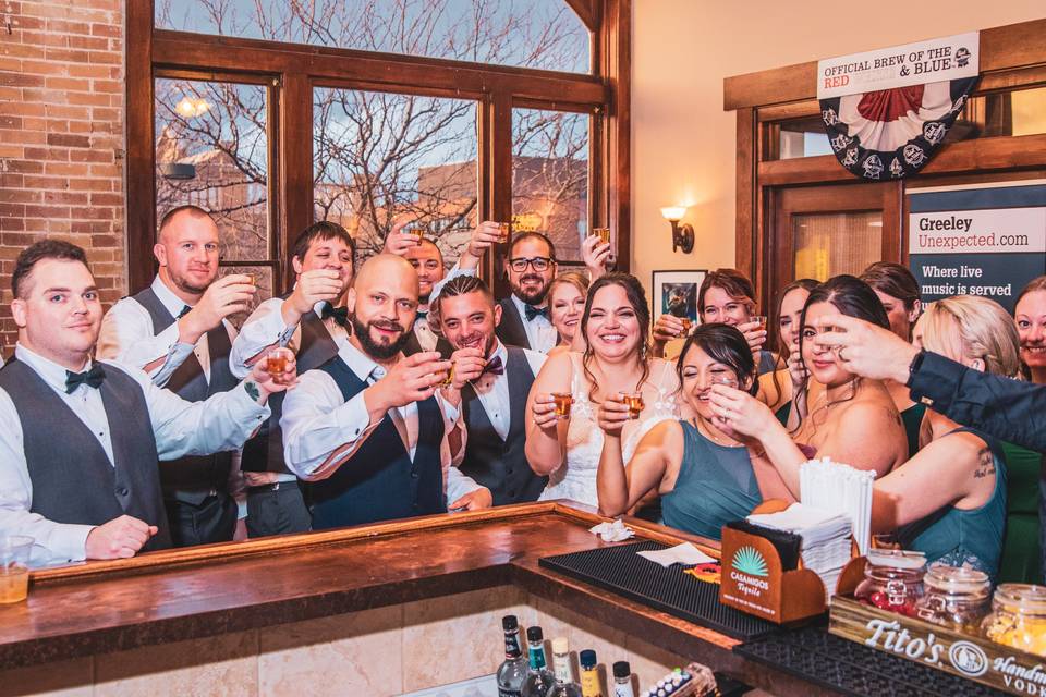 A toast to the newlyweds - JZCstudio