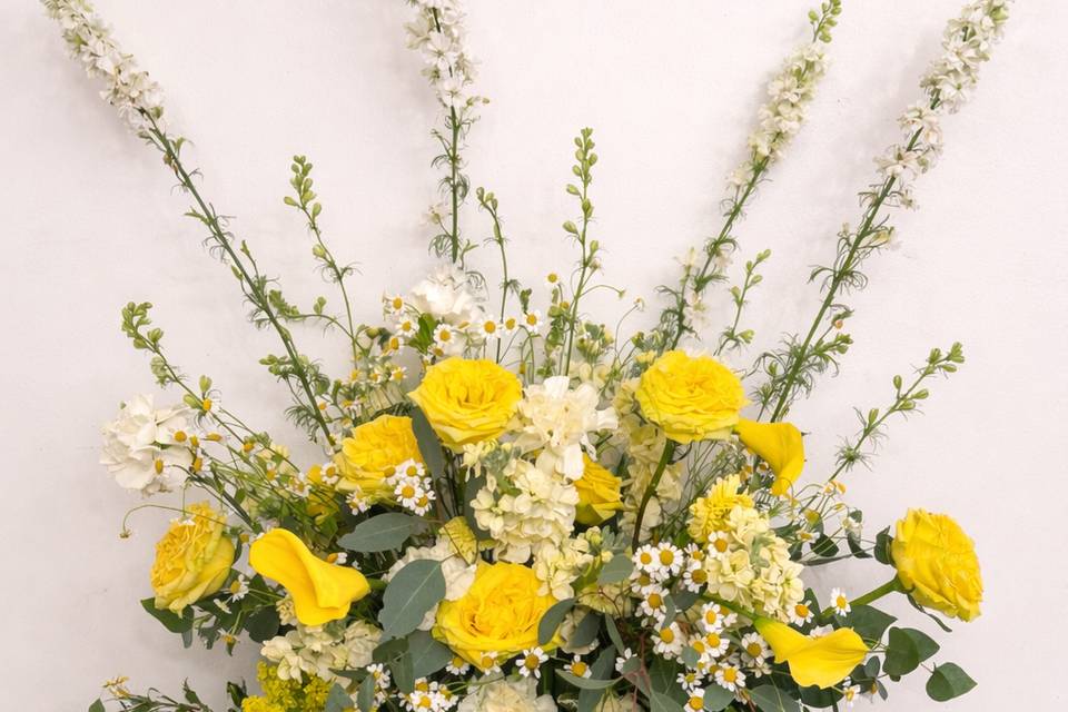 Yellow green arrangement