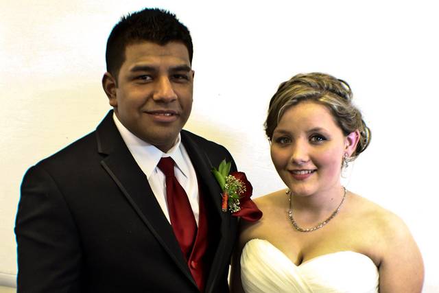 Bride and groom