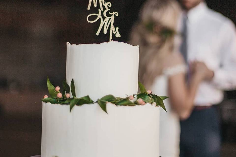 Boho Wedding Cake