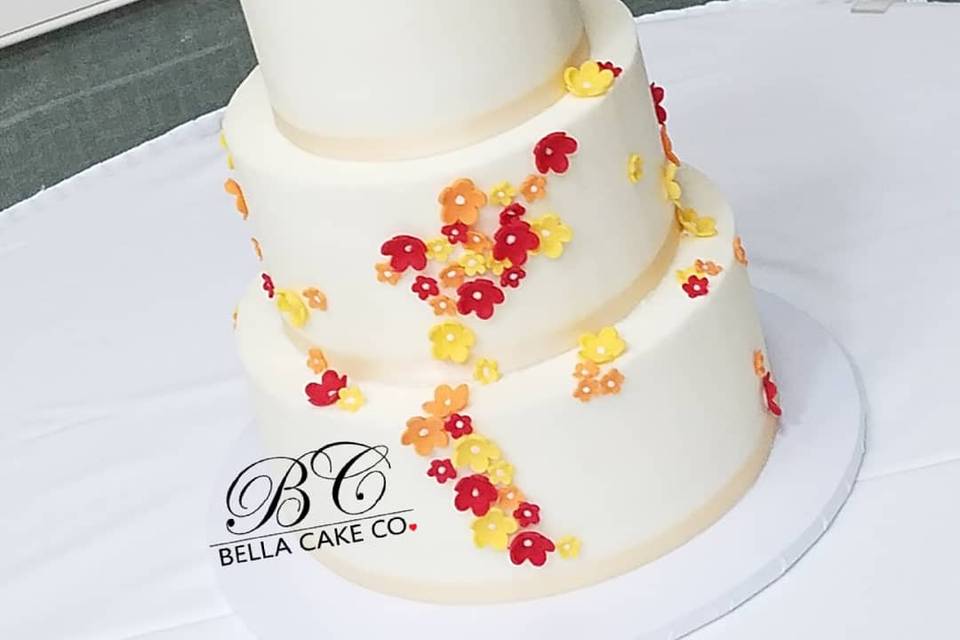 Fall Blossom Cake