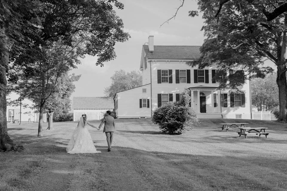 Our historic farmhouse-ideal for ceremonies