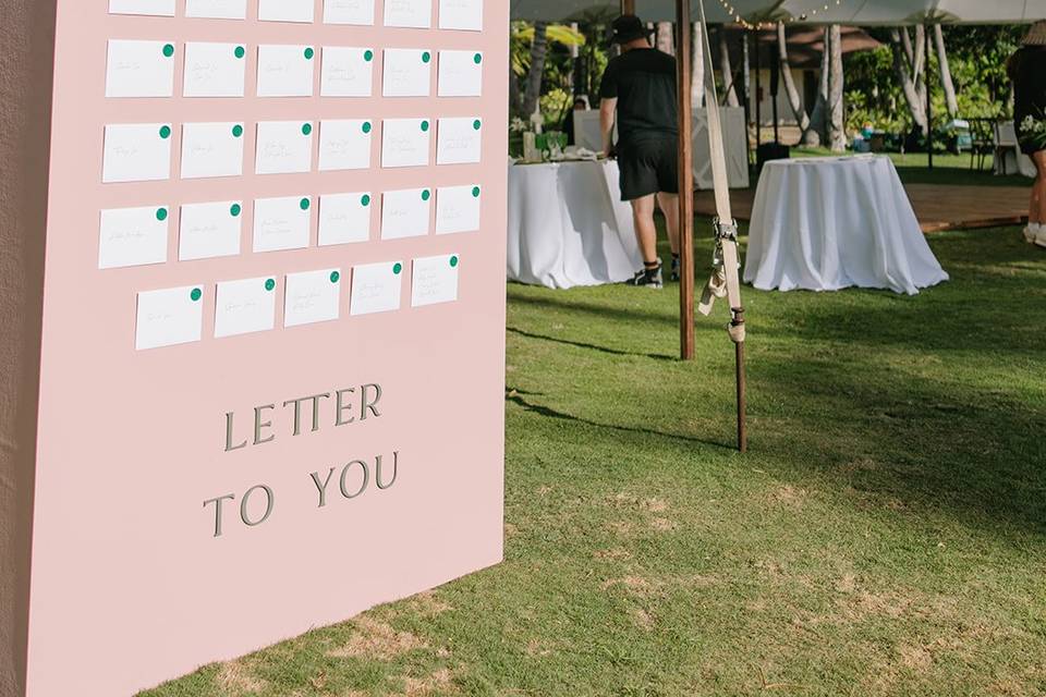 Love Letter Wall
