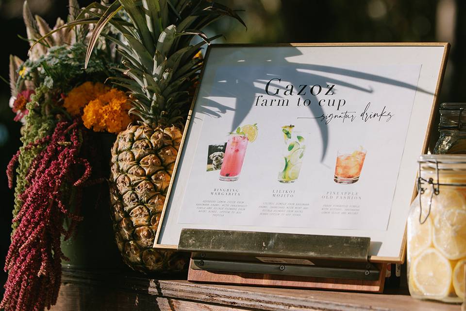 Bar Menu