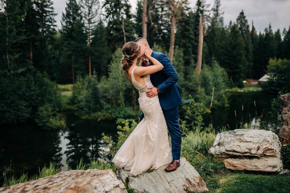 Intimate Mountain Wedding