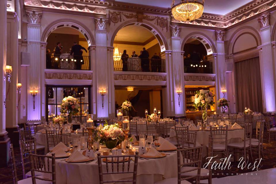 Palatial ballroom