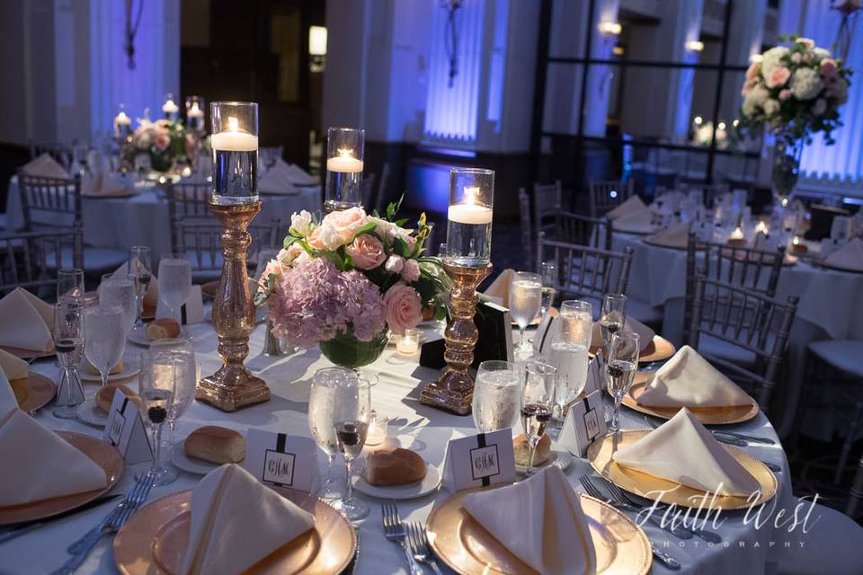 Ballroom at the Ben - Finley Catering