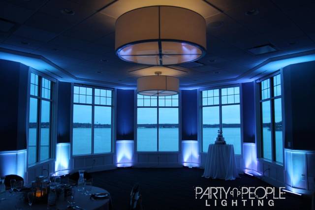 Reception uplighting
