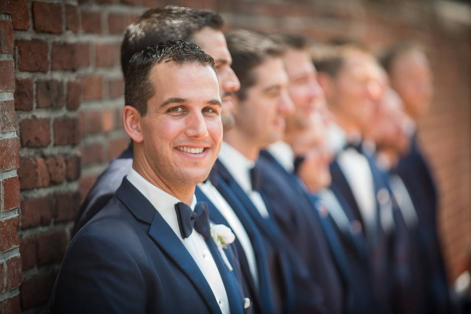 Photo of the groomsmen