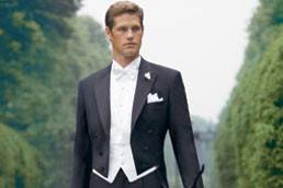 Old style black tux