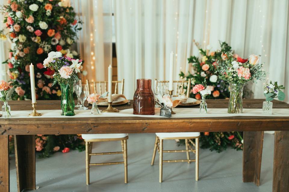 Ballroom Sweetheart Table