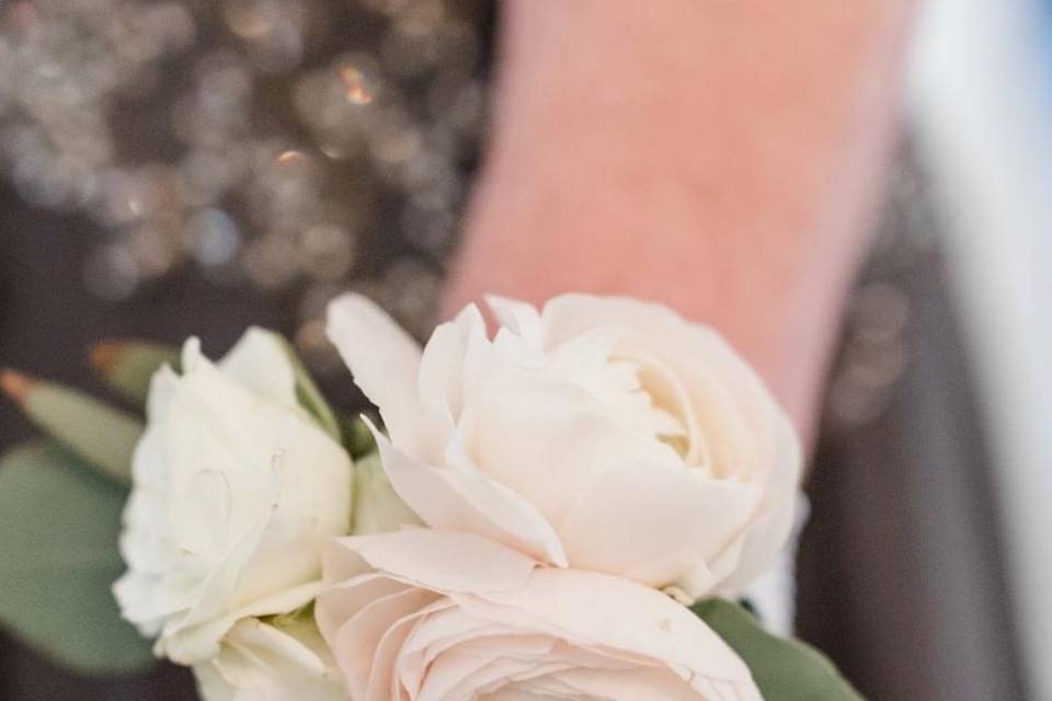 Ranunculus Wrist Corsage