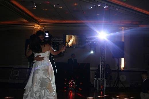 Couple dancing