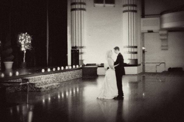 Couple dancing