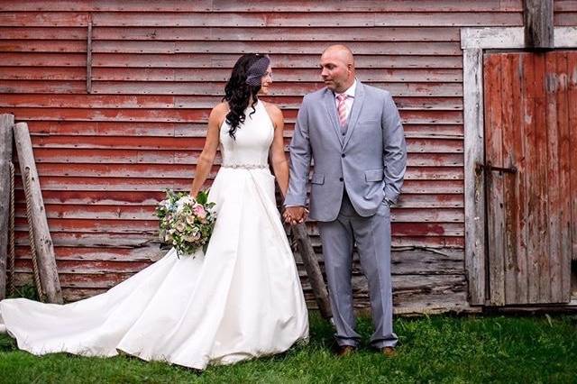 Rustic, barn wedding