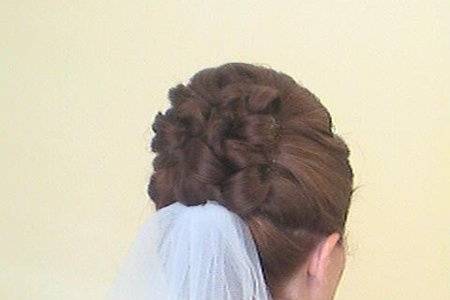 wedding updo by susan