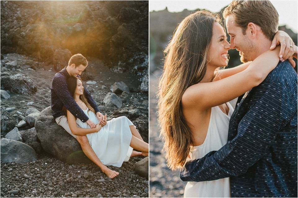 Hawaii Beach Engagement