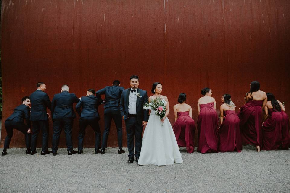 Seattle Bridal Party Booty