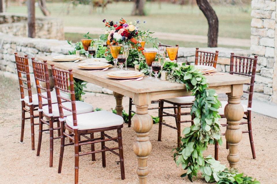 The grande hall at the hofmann ranch| photo by laura alexandra