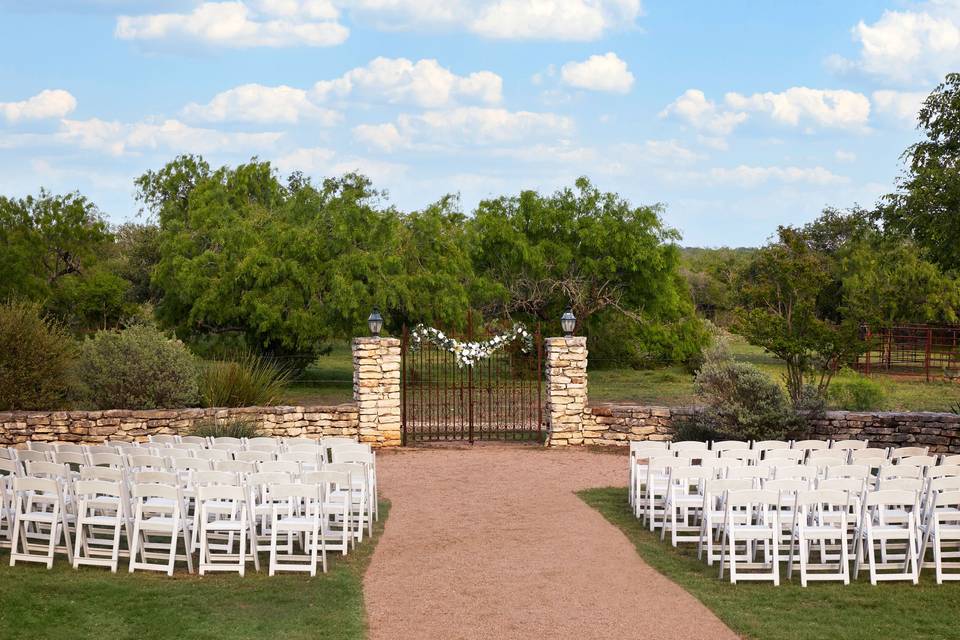 Ceremony site