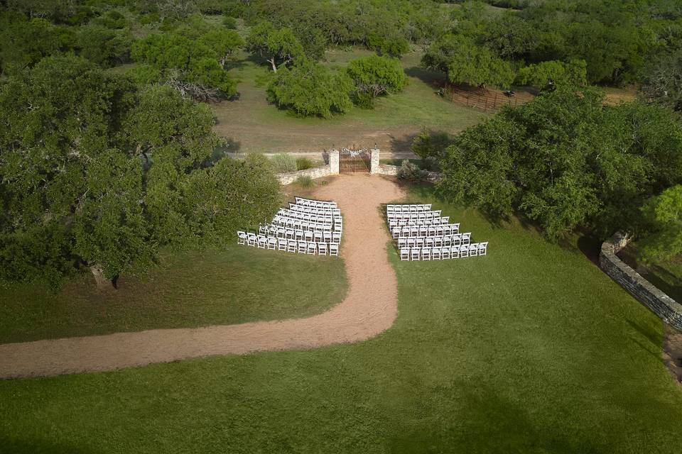 Ceremony site