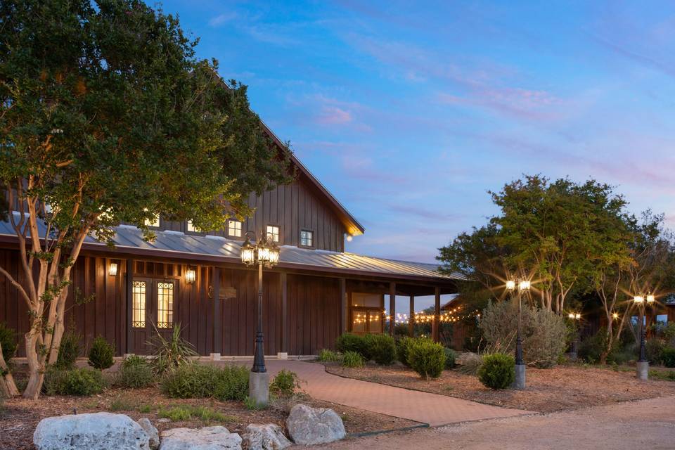 Exterior of Hofmann Ranch