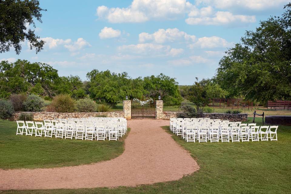 Ceremony site