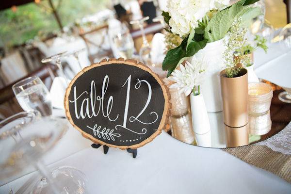 Table number