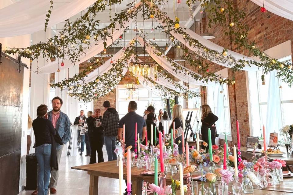 Bridal Expo layout