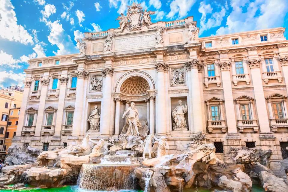 Trevi Fountain Rome, Italy