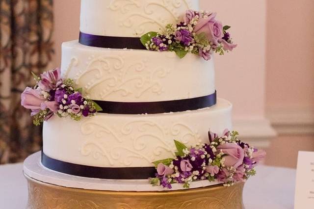 Lavender cake