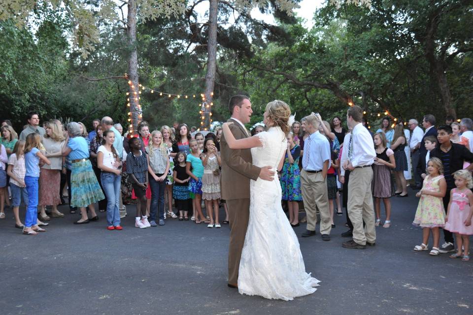 Couple dancing