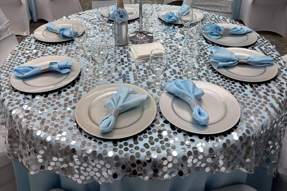 Blue Quinceanera