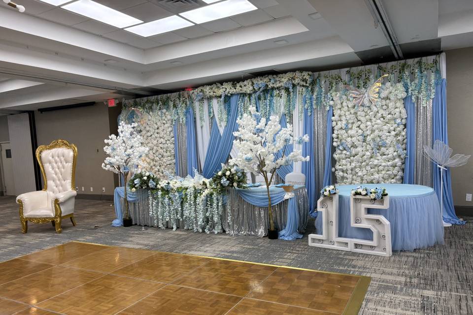 Blue Quinceanera