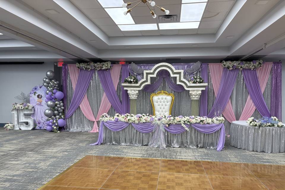 Purple Quinceanera