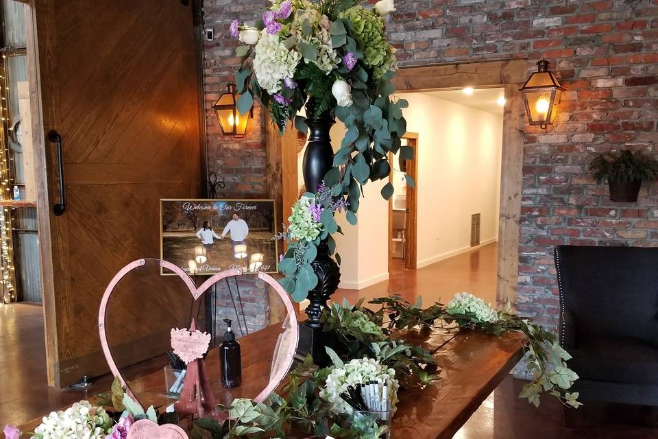 Entryway arrangement