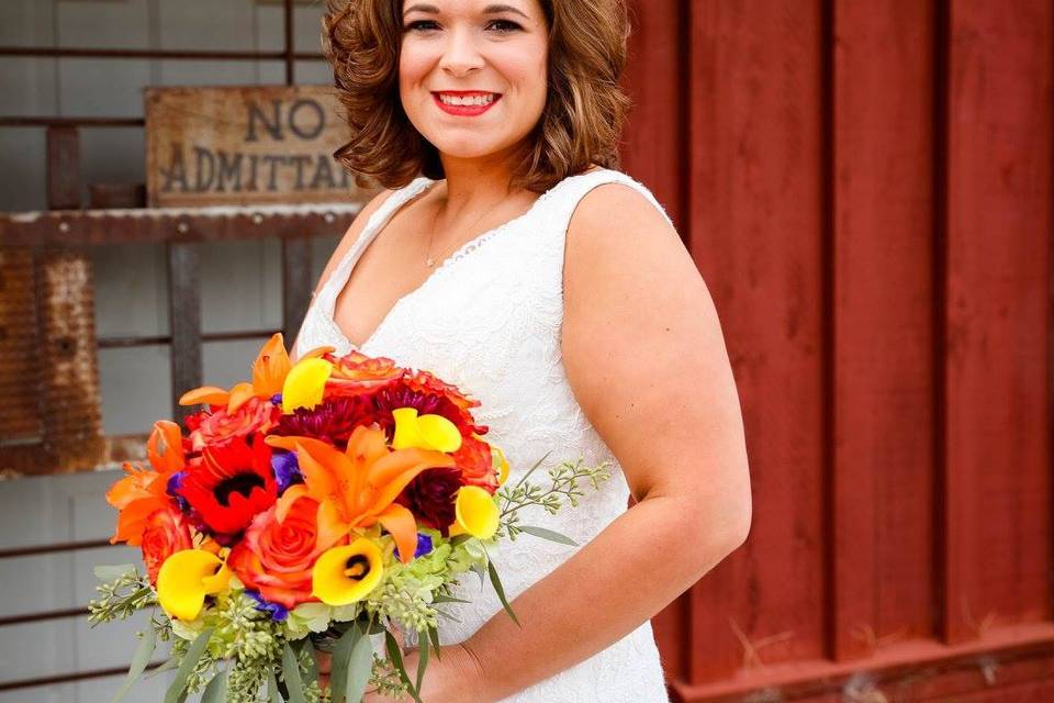 Beautiful Fall Bride