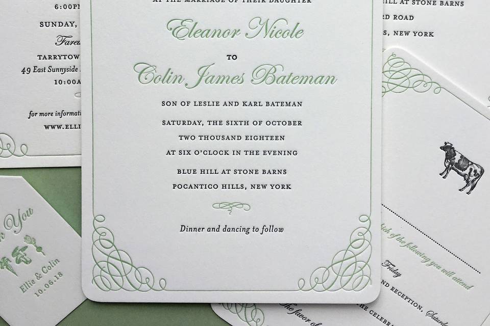 Sesame Letterpress