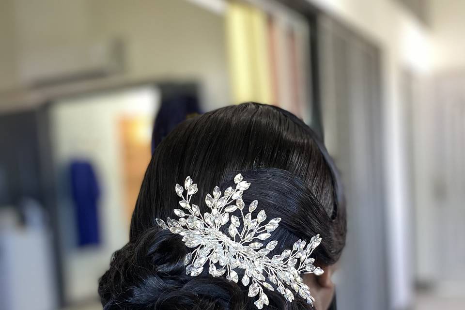 Bridal hair & makeup