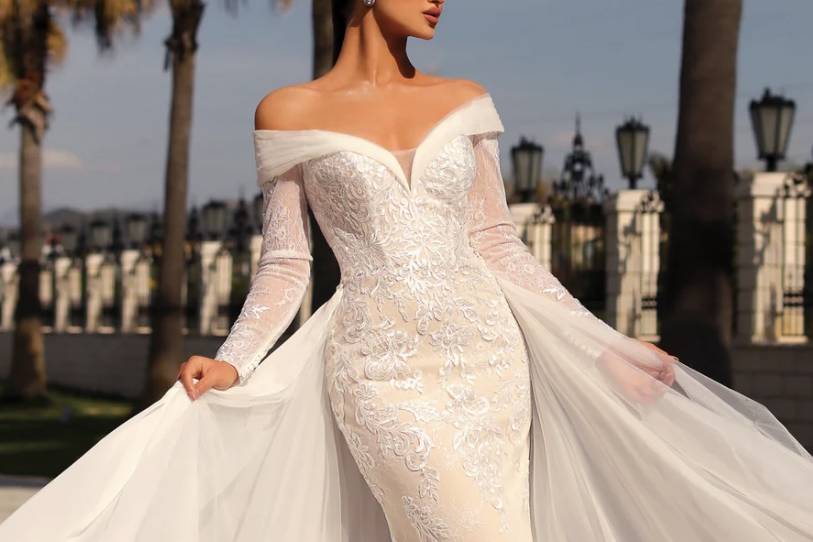 Ball gown wedding dress
