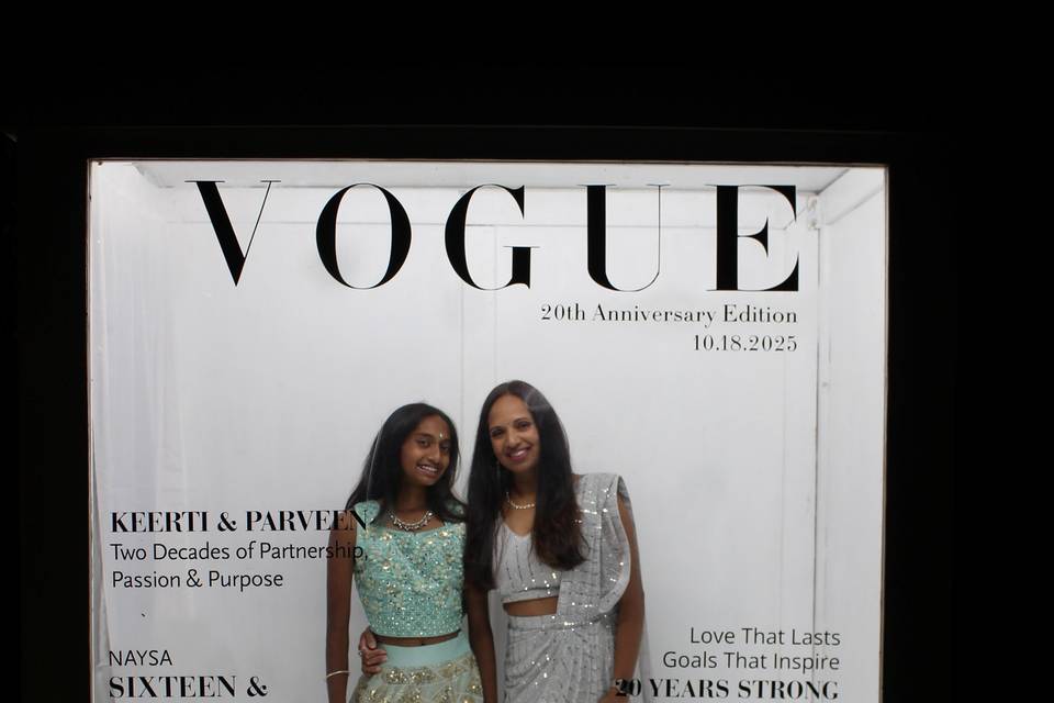 Vogue Magazine Booth 2