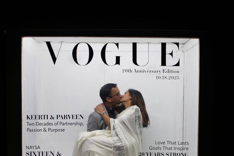 Vogue Magazine Booth 35