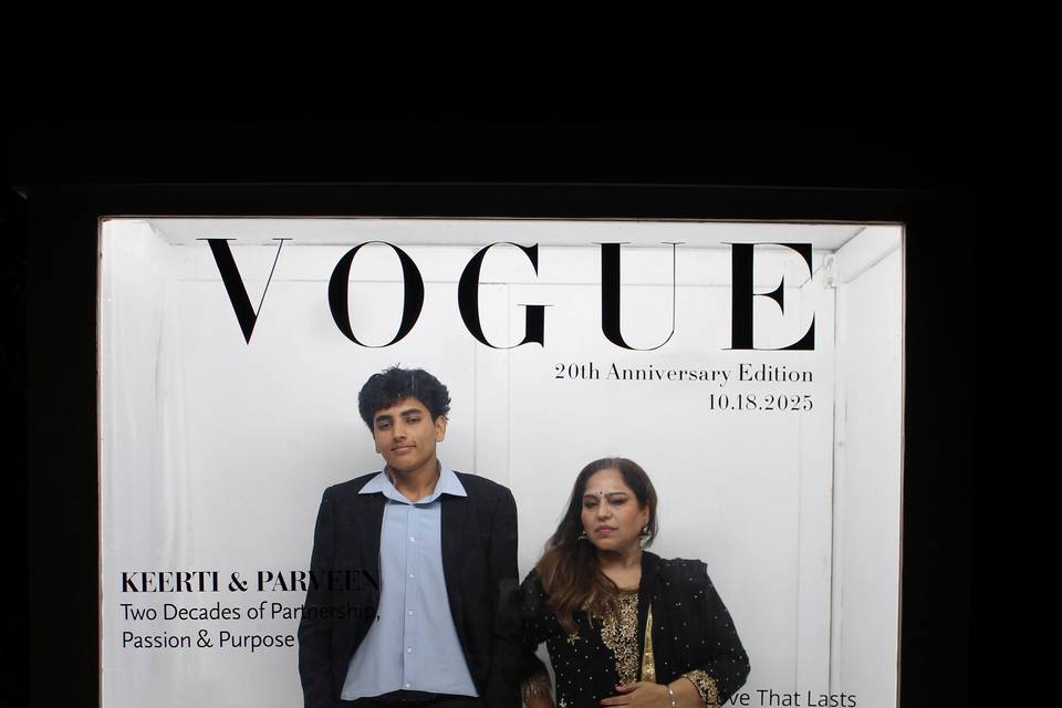Vogue Magazine Booth 10