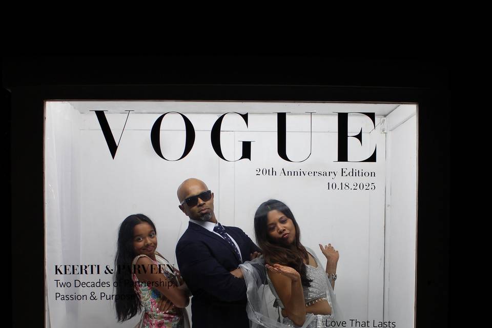 Vogue Magazine Booth 9