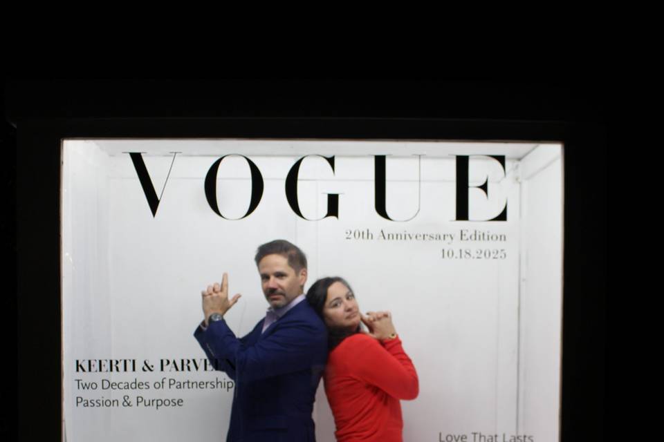 Vogue Magazine Booth 18